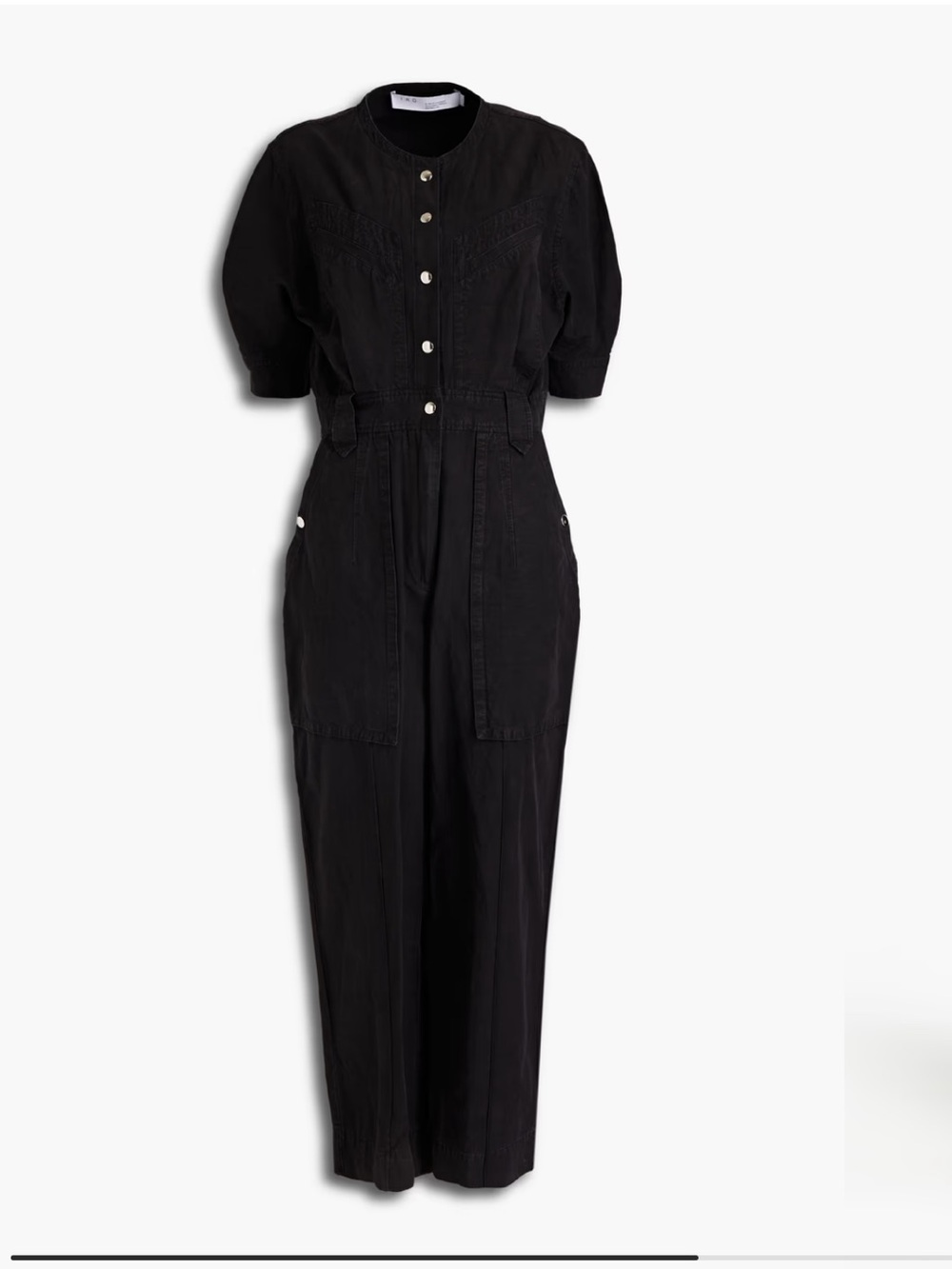 Iro Paris Naoki Half Sleeve Utility Jumpsuit - Picture 3 of 3